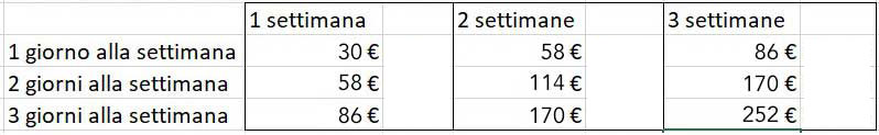 tariffe-due-moduliNEW tariffe due moduliNEW Spazio Casale