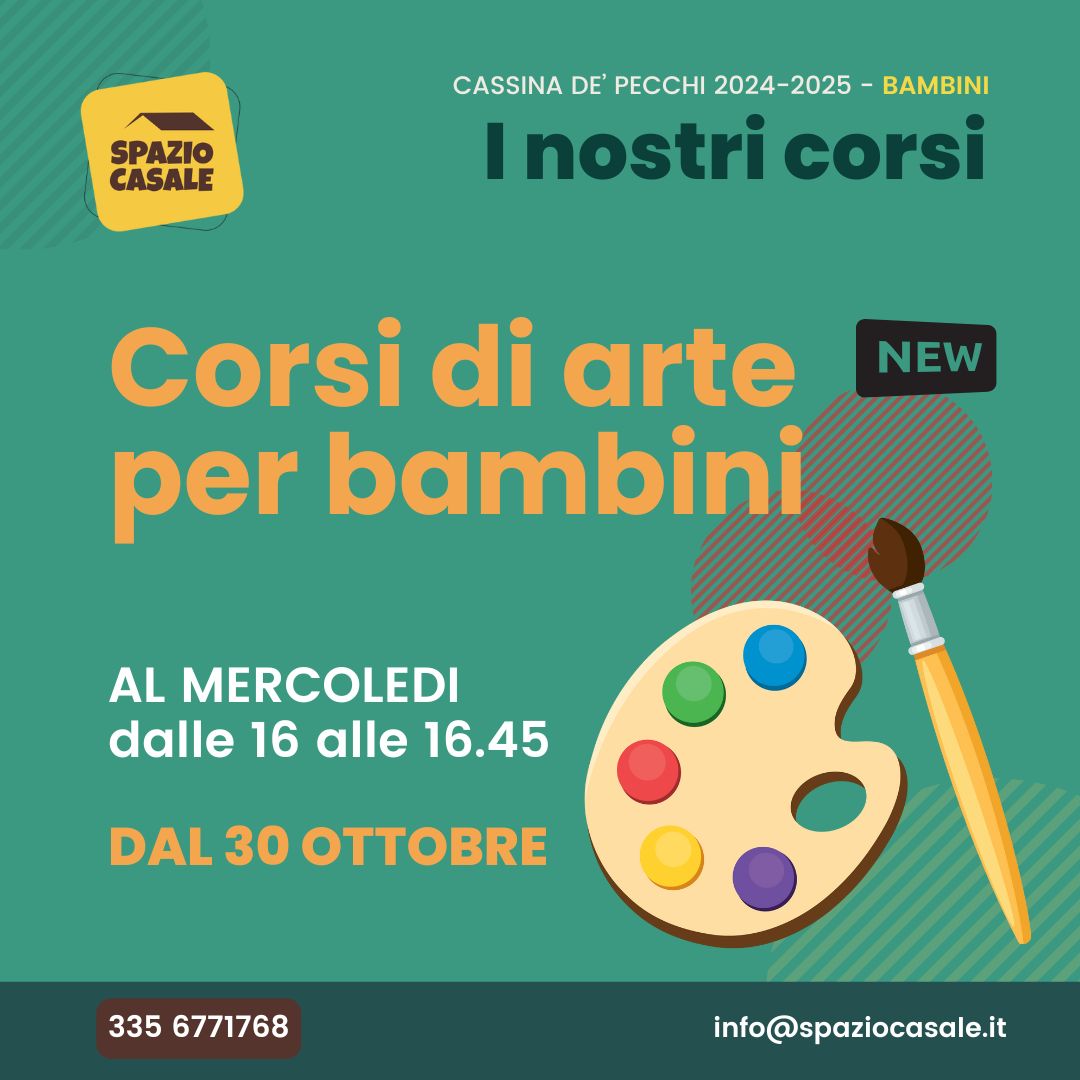 corsi arte per bambini a milano